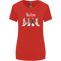 The Sloths Funny Music Parody Womens Wider Cut T-Shirt Red
