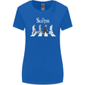 The Sloths Funny Music Parody Womens Wider Cut T-Shirt Royal Blue