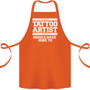 The Tattoo Artist You Should Have Gone to Cotton Apron 100% Organic Orange