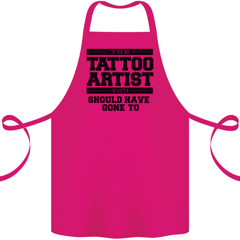 The Tattoo Artist You Should Have Gone to Cotton Apron 100% Organic Pink
