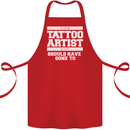 The Tattoo Artist You Should Have Gone to Cotton Apron 100% Organic Red