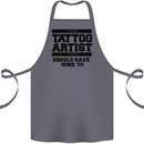 The Tattoo Artist You Should Have Gone to Cotton Apron 100% Organic Steel