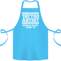 The Tattoo Artist You Should Have Gone to Cotton Apron 100% Organic Turquoise