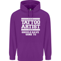 The Tattoo Artist You Should Have Gone to Mens 80% Cotton Hoodie Purple