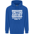 The Tattoo Artist You Should Have Gone to Mens 80% Cotton Hoodie Royal Blue