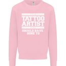 The Tattoo Artist You Should Have Gone to Mens Sweatshirt Jumper Light Pink