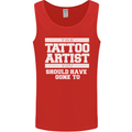 The Tattoo Artist You Should Have Gone to Mens Vest Tank Top Red