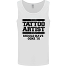 The Tattoo Artist You Should Have Gone to Mens Vest Tank Top White