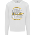 The Time or Crayons Funny Sarcastic Slogan Mens Sweatshirt Jumper White