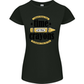 The Time or Crayons Funny Sarcastic Slogan Womens Petite Cut T-Shirt Black