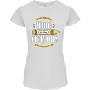The Time or Crayons Funny Sarcastic Slogan Womens Petite Cut T-Shirt White