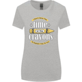 The Time or Crayons Funny Sarcastic Slogan Womens Wider Cut T-Shirt Sports Grey