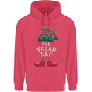 The Vegan Elf Funny Christmas Xmas Childrens Kids Hoodie Heliconia