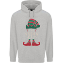 The Vegan Elf Funny Christmas Xmas Childrens Kids Hoodie Sports Grey