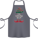 The Vegan Elf Funny Christmas Xmas Cotton Apron 100% Organic Steel
