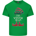 The Vegan Elf Funny Christmas Xmas Kids T-Shirt Childrens Irish Green