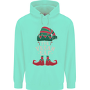 The Vegan Elf Funny Christmas Xmas Mens 80% Cotton Hoodie Peppermint