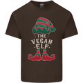 The Vegan Elf Funny Christmas Xmas Mens Cotton T-Shirt Tee Top Dark Chocolate