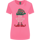 The Vegan Elf Funny Christmas Xmas Womens Wider Cut T-Shirt Azalea