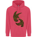 The Viking Raven Symbol Odin Ragnar Tribal Childrens Kids Hoodie Heliconia