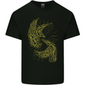 The Viking Raven Symbol Odin Ragnar Tribal Kids T-Shirt Childrens Black