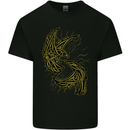 The Viking Raven Symbol Odin Ragnar Tribal Mens Cotton T-Shirt Tee Top Black