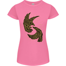 The Viking Raven Symbol Odin Ragnar Tribal Womens Petite Cut T-Shirt Azalea
