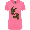 The Viking Raven Symbol Odin Ragnar Tribal Womens Wider Cut T-Shirt Azalea