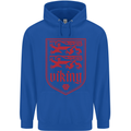 The Vikings Valknut Symbol Lions Valhalla Childrens Kids Hoodie Royal Blue