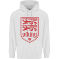 The Vikings Valknut Symbol Lions Valhalla Childrens Kids Hoodie White