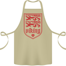 The Vikings Valknut Symbol Lions Valhalla Cotton Apron 100% Organic Khaki