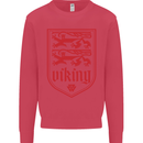 The Vikings Valknut Symbol Lions Valhalla Kids Sweatshirt Jumper Heliconia