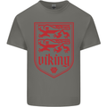 The Vikings Valknut Symbol Lions Valhalla Kids T-Shirt Childrens Charcoal