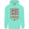 The Vikings Valknut Symbol Lions Valhalla Mens 80% Cotton Hoodie Peppermint