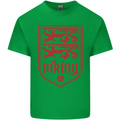 The Vikings Valknut Symbol Lions Valhalla Mens Cotton T-Shirt Tee Top Irish Green