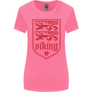 The Vikings Valknut Symbol Lions Valhalla Womens Wider Cut T-Shirt Azalea