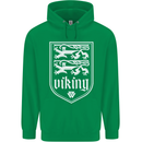 The Vikings Valknut Symbol Valhalla Lions Childrens Kids Hoodie Irish Green