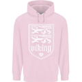 The Vikings Valknut Symbol Valhalla Lions Childrens Kids Hoodie Light Pink