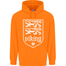 The Vikings Valknut Symbol Valhalla Lions Childrens Kids Hoodie Orange