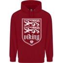 The Vikings Valknut Symbol Valhalla Lions Childrens Kids Hoodie Red