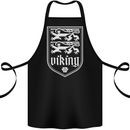 The Vikings Valknut Symbol Valhalla Lions Cotton Apron 100% Organic Black