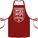 The Vikings Valknut Symbol Valhalla Lions Cotton Apron 100% Organic Maroon