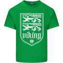 The Vikings Valknut Symbol Valhalla Lions Kids T-Shirt Childrens Irish Green