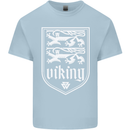 The Vikings Valknut Symbol Valhalla Lions Kids T-Shirt Childrens Light Blue