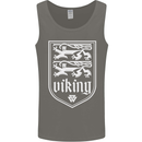 The Vikings Valknut Symbol Valhalla Lions Mens Vest Tank Top Charcoal