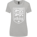 The Vikings Valknut Symbol Valhalla Lions Womens Wider Cut T-Shirt Sports Grey