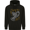 The Vipers Pit Motorcycle Motorbike Biker Childrens Kids Hoodie Black