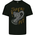 The Vipers Pit Motorcycle Motorbike Biker Kids T-Shirt Childrens Black