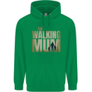The Walking Mum Funny Mothers Day Mummy Childrens Kids Hoodie Irish Green