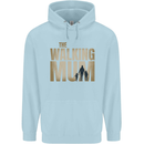 The Walking Mum Funny Mothers Day Mummy Childrens Kids Hoodie Light Blue